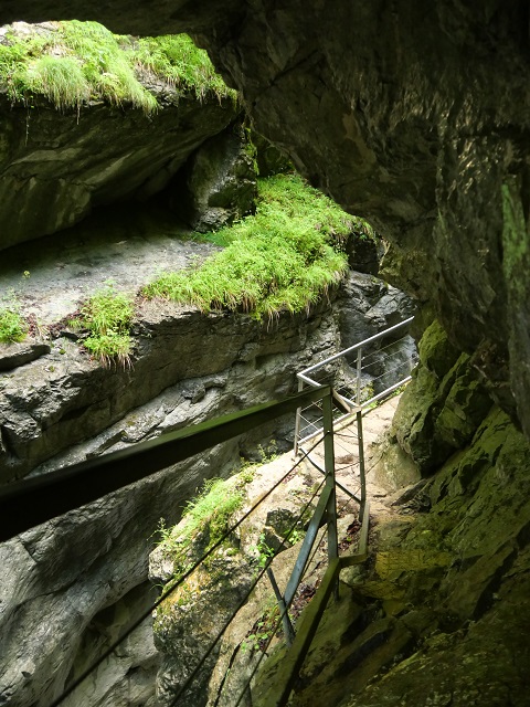 Engstelle in der Klamm