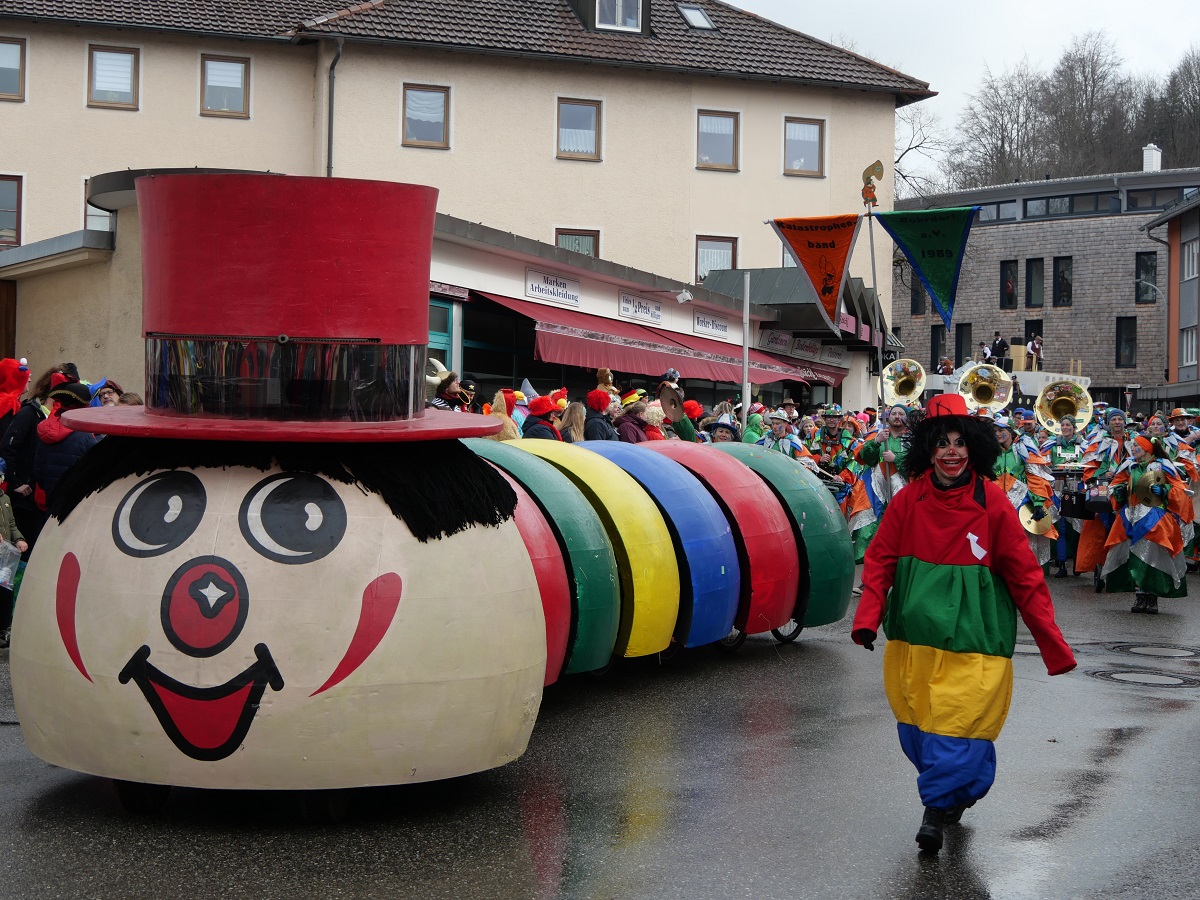 Fasching im Allgäu - der Gaudiwurm Marktoberdorf