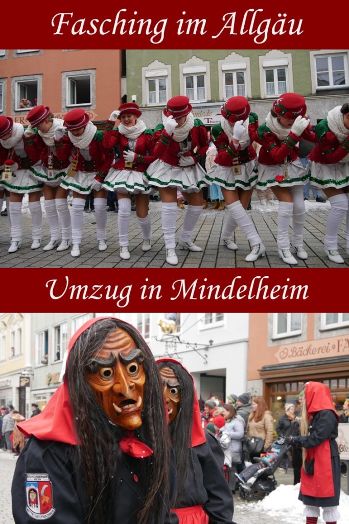 Faschingsumzug in Mindelheim imd Unterallgäu