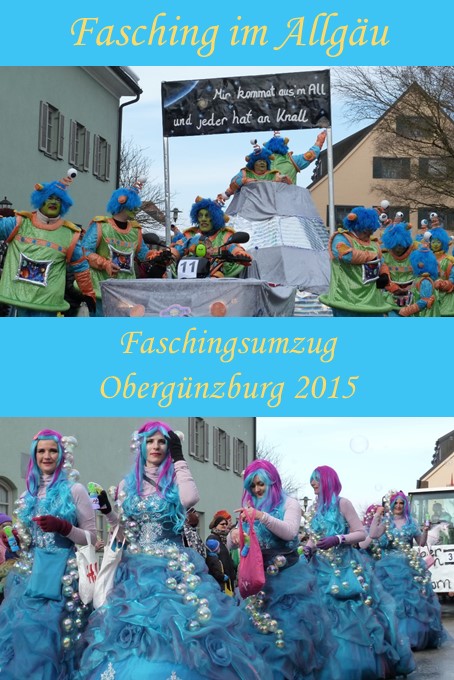Faschingsumzug Obergünzburg 2015