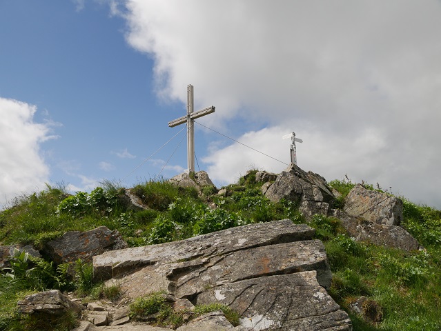 Bergtour aufs Steinmandl - am Gipfel