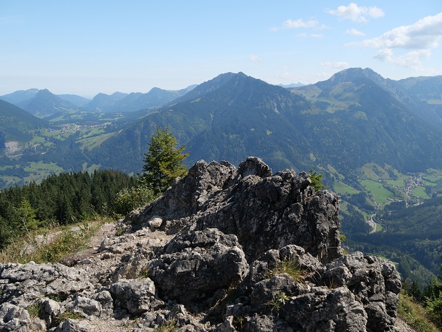 Gipfelblick vom Imberger Horn