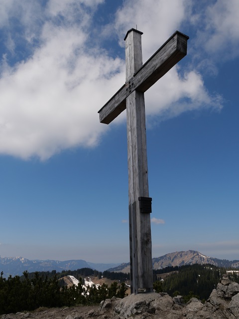 Gipfelkreuz auf dem Spieser bei Bad Hindelang