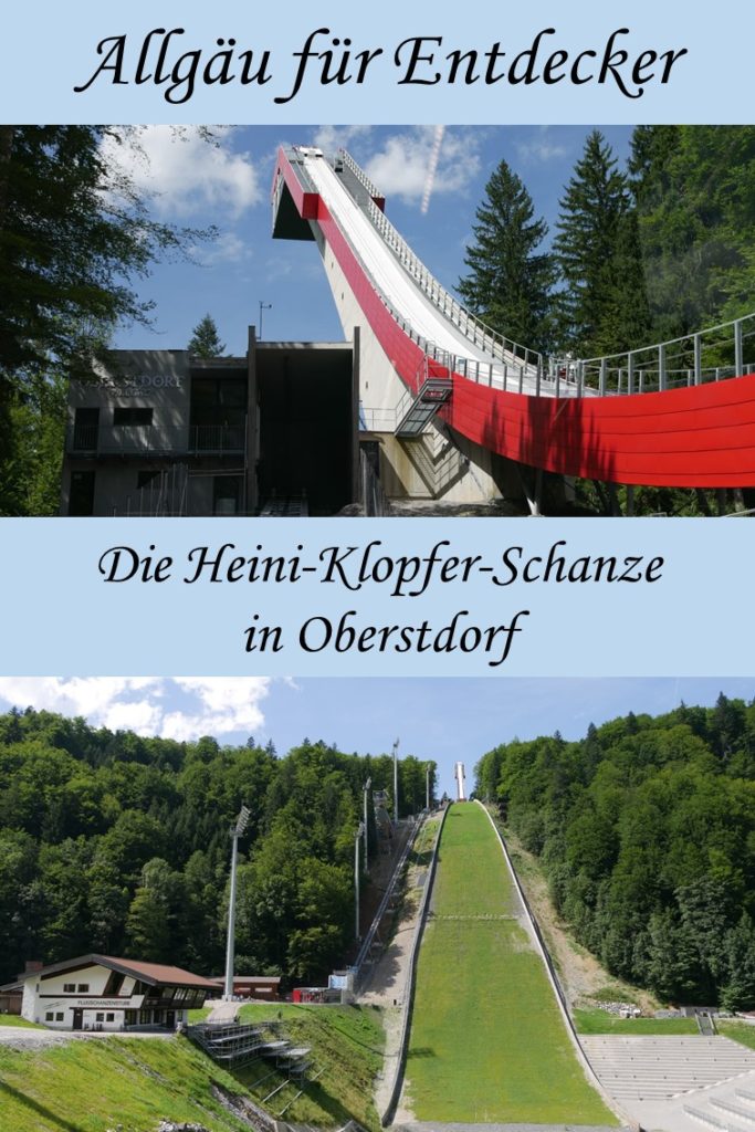 Besichtigung der Heini-Klopfer-Schanze in Oberstdorf