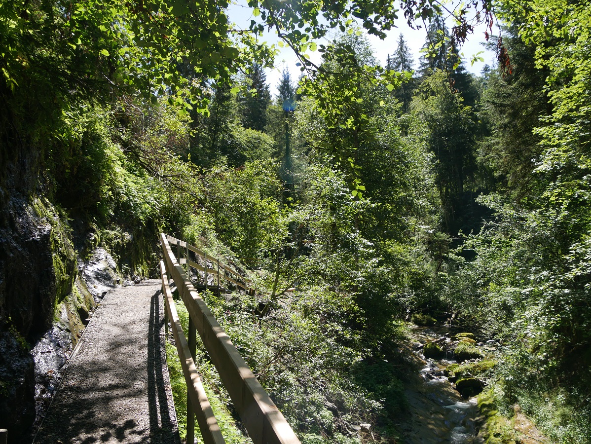 In der Hausbachklamm bei Weiler