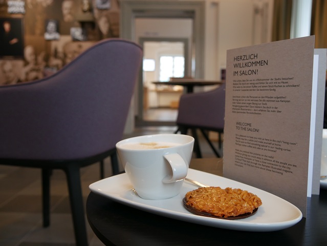Café im Salon des Kempten-Museums