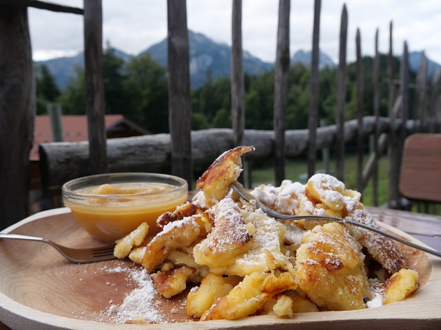 Kaiserschmarren auf der Salober Alm