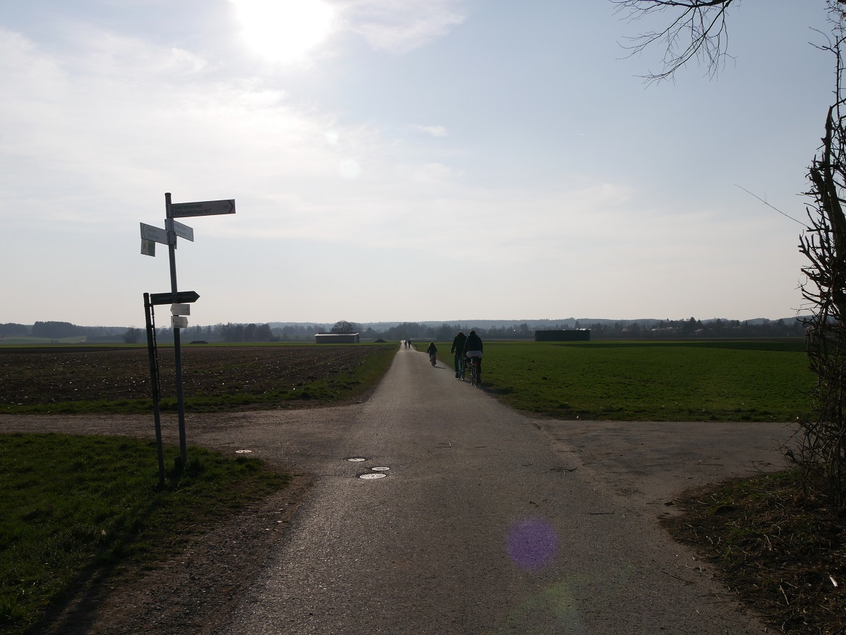 Kleine Radtour bei Bad Wörishofen - auf dem Rückweg