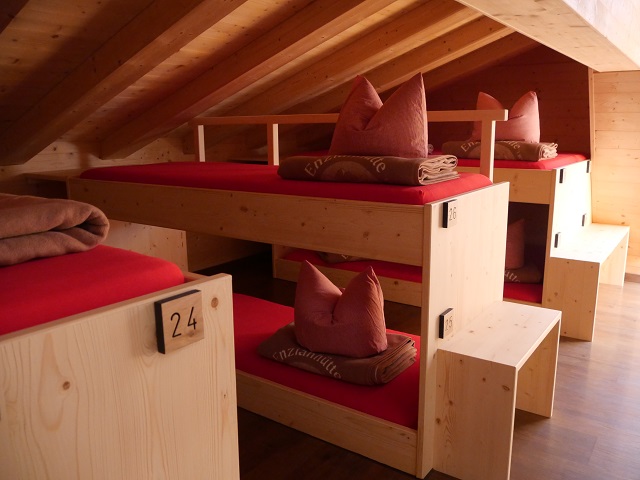 Lager in der Enzianhütte