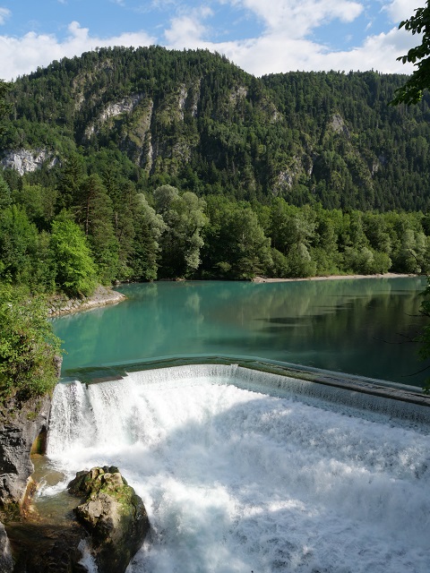 der Lechfall bei Füssen