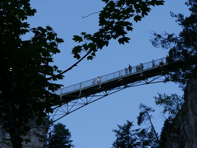 die Marienbrücke bei Schloss Neuschwanstein