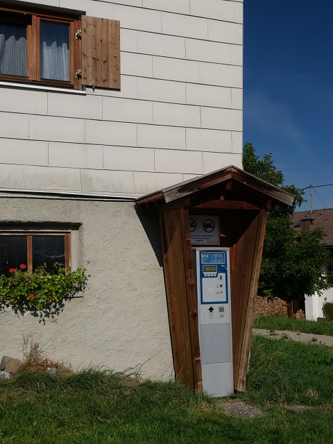 Mautautomat in Imberg