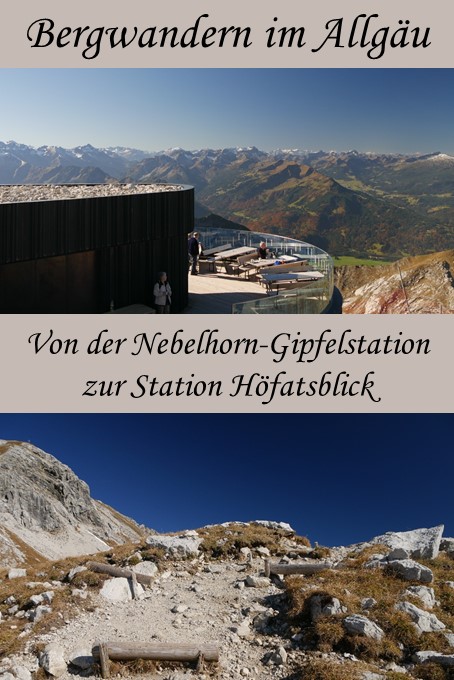 Kleine Wanderung am Nebelhorn im Allgäu