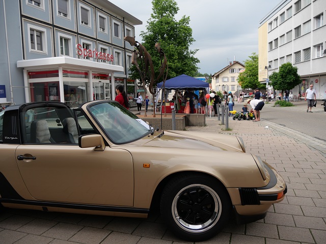 Oldtimer auf dem Huttag in Lindenberg