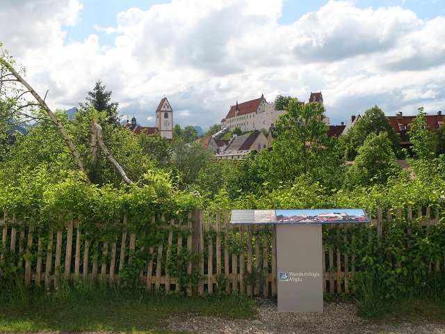 Quaglio-Blick auf Füssen