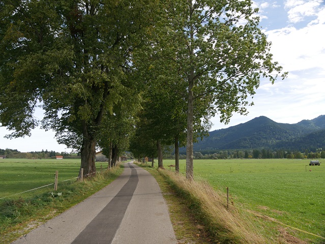 Radweg bei Schwangau
