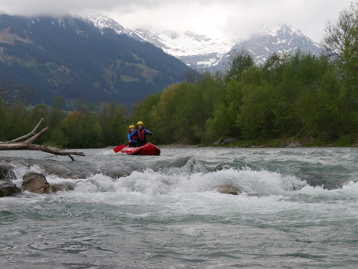 Rafting im Allgäu auf der Iller