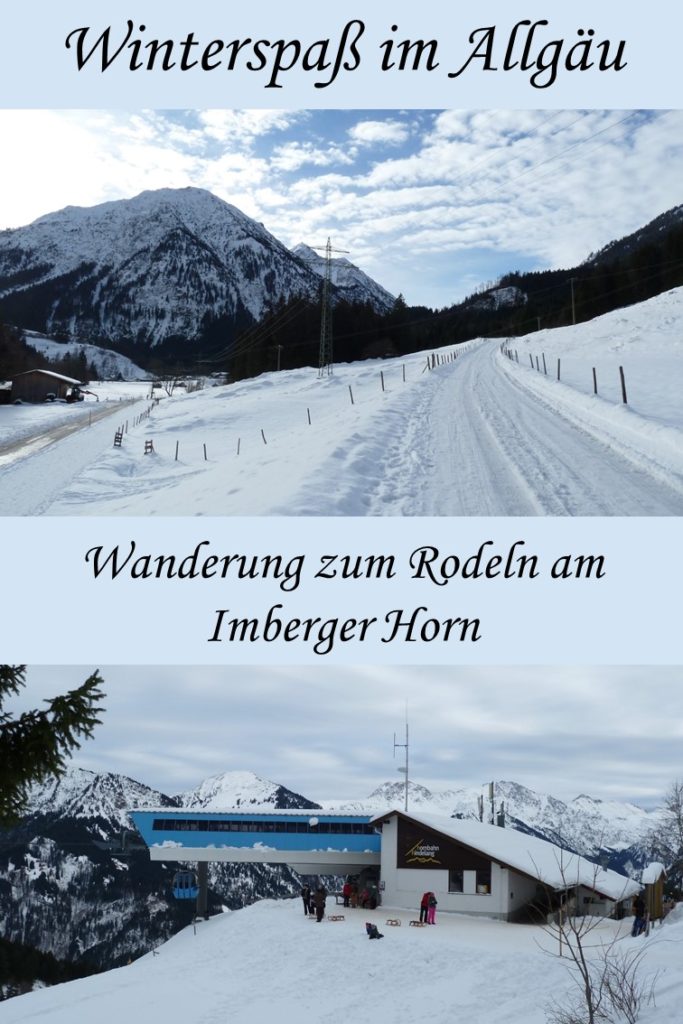 Rodeln am Imberger Horn bei Bad Hindelang