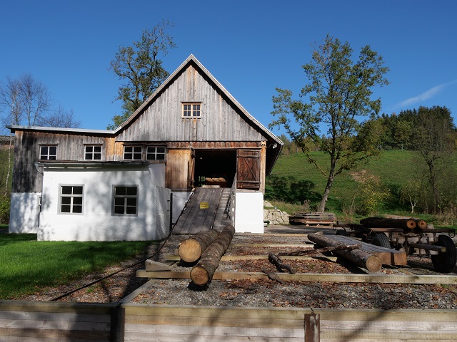 Sägemühle aus Hettisried im Bauernhofmuseum Illerbeuren