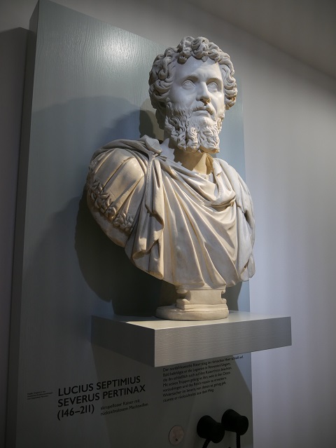 Kaiser Septimius Severus im Kempten-Museum
