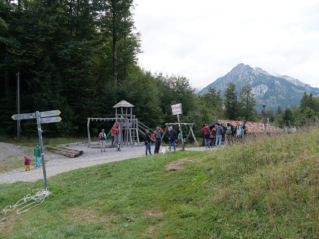 Spielplatz an der Salober Alm