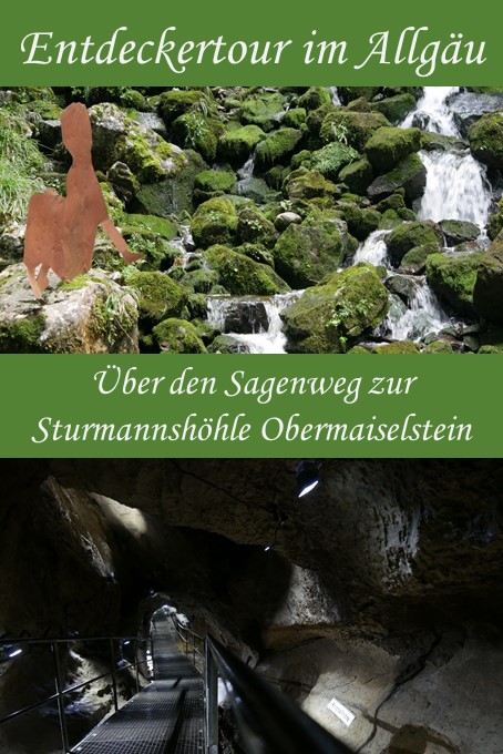 Wanderung über den Sagenweg zur Besichtigung der Sturmannshöhle in Obermaiselstein im Oberallgäu