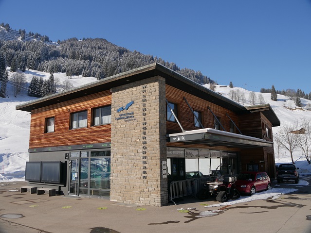 Talstation der Walmendingerhornbahn im Kleinwalsertal