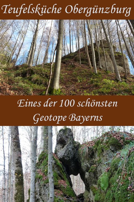 die Teufelsküche bei Obergünzburg - eines der 100 schönsten Geotope Bayerns