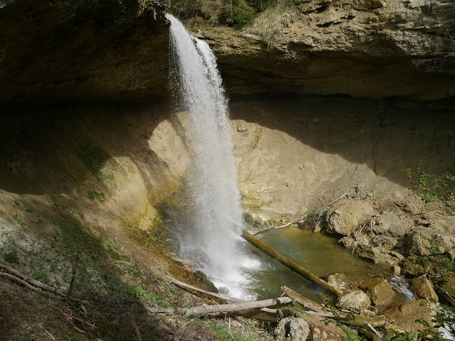 Unterer Wasserfall in Scheidegg