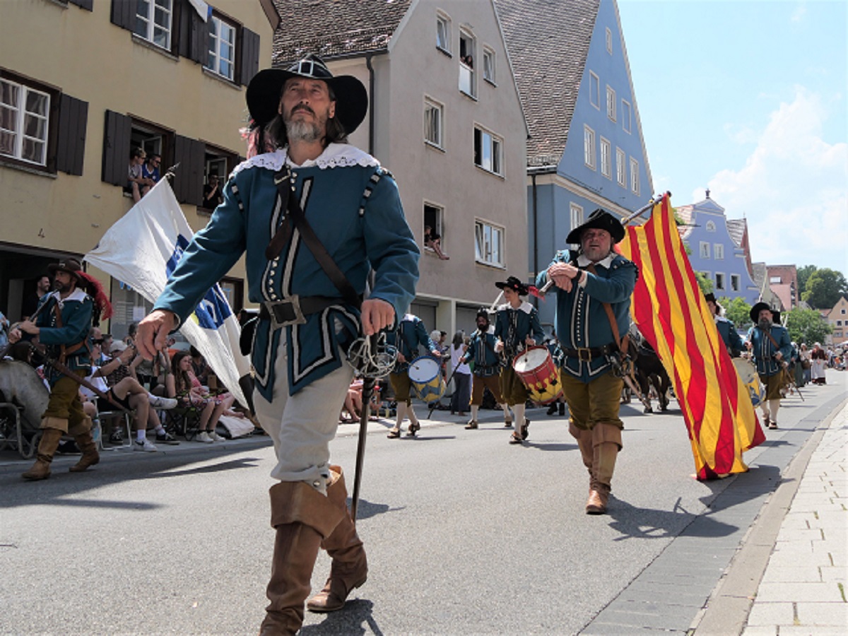 Wallenstein in Memmingen - großer Einzug