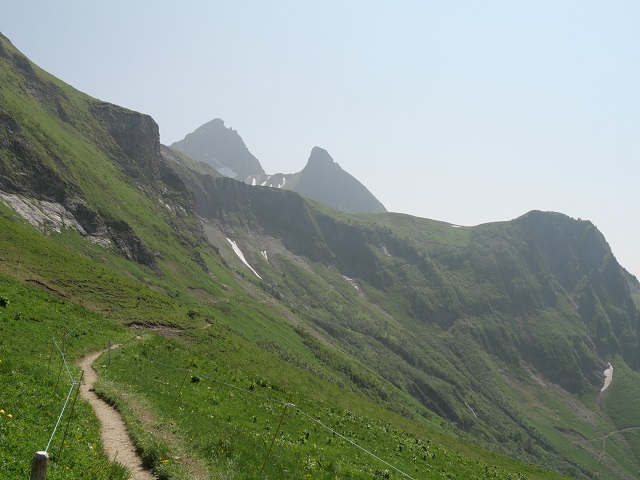 Wanderpfad von der Enzianhütte zum Rappensee
