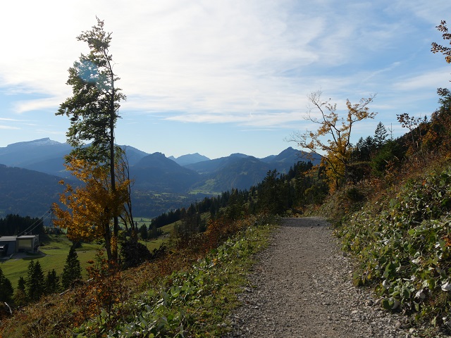 Wanderweg am Nebelhorn