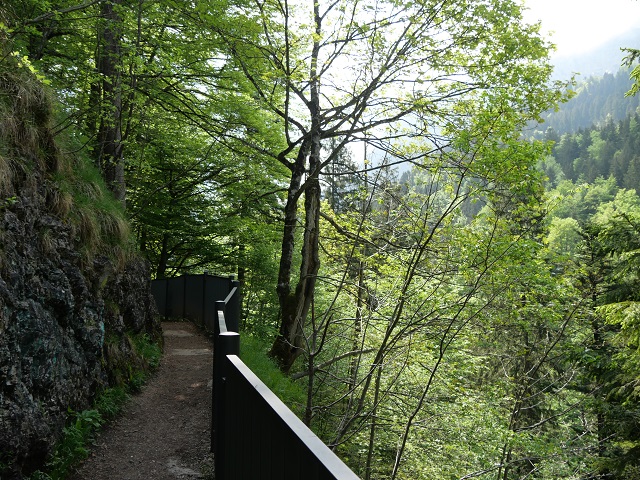 Wanderweg nach der Marienbrücke