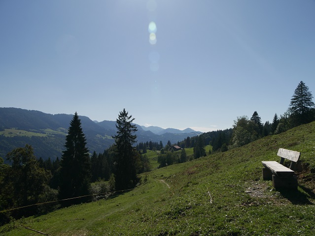 Wanderweg vom Alpseeblick nach Ratholz