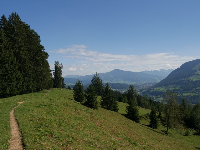 Wadnderweg von der Thaler Höhe zum Alpseeblick