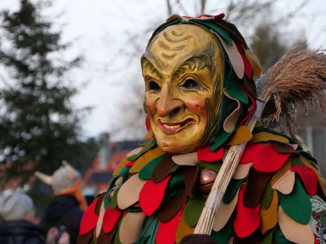 Weißensberger Weihergeister - Maske der schwäbisch-alemannischen Fasnacht