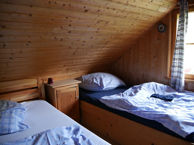 Zimmer auf der Burgl-Hütte