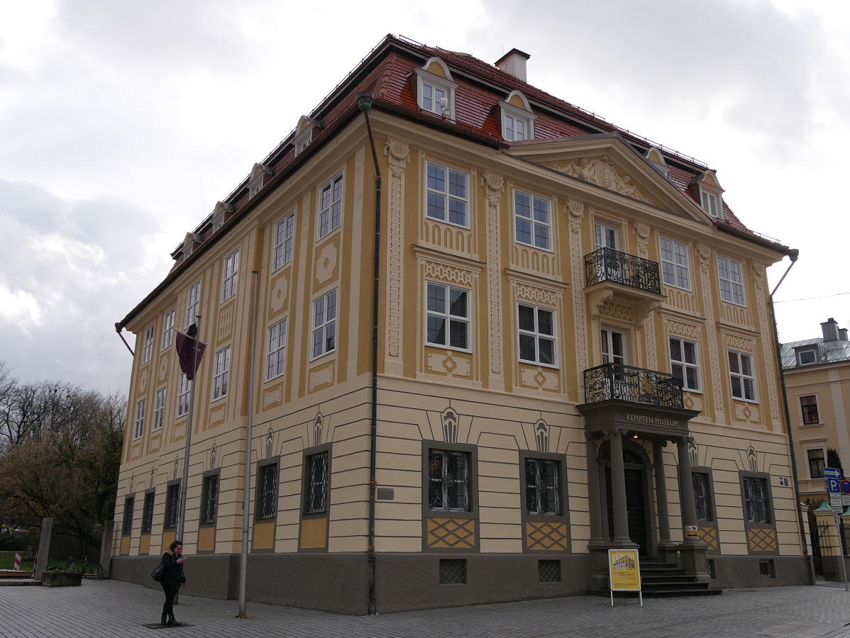 das Zumsteinhaus mit dem Kempten-Museum