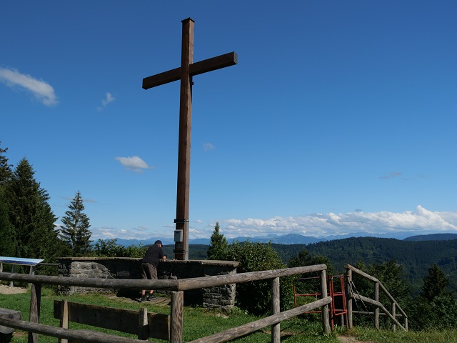 am Raggenhorn-Kreuz in der Adelegg