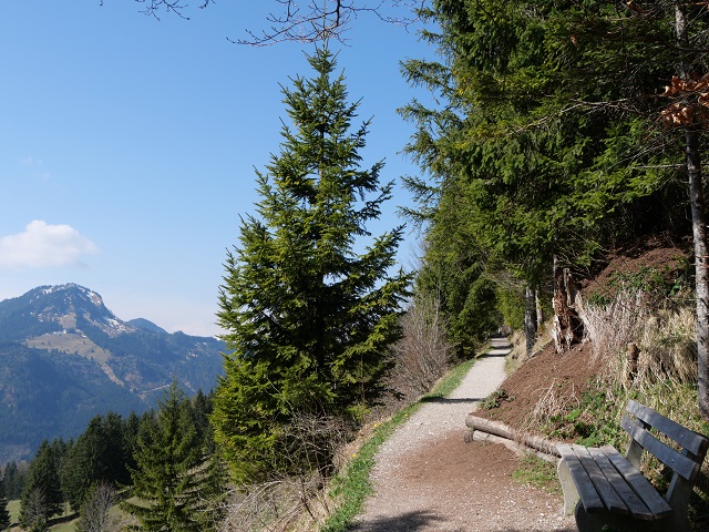 auf dem Panoramaweg bei Oberjoch