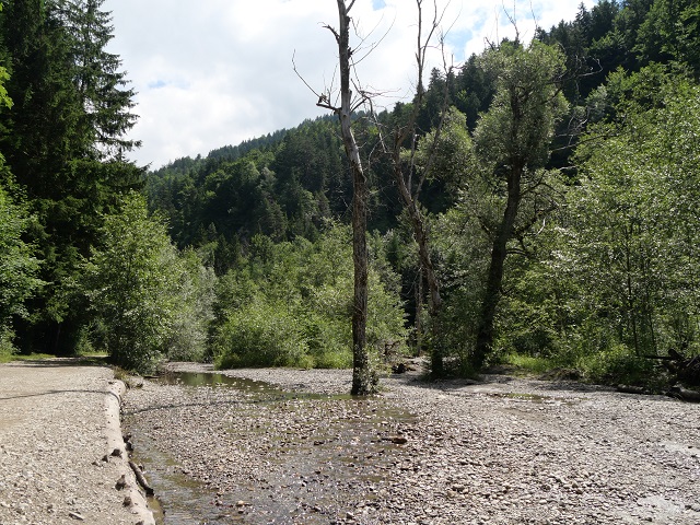 auf dem Weg in die Starzlachklamm