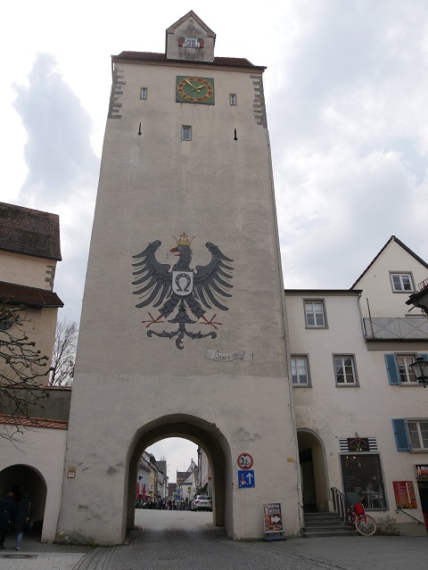 das Wassertor in Isny - Eingang zur Altstadt