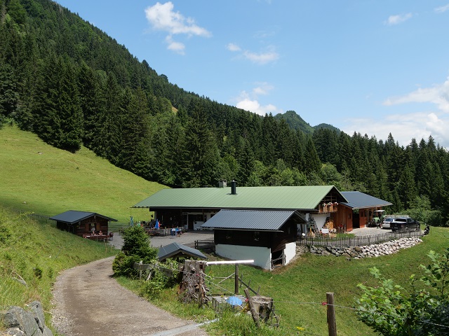 die Alpe Topfen am Grünten