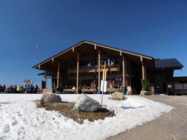die Buchenbergalm im Winter