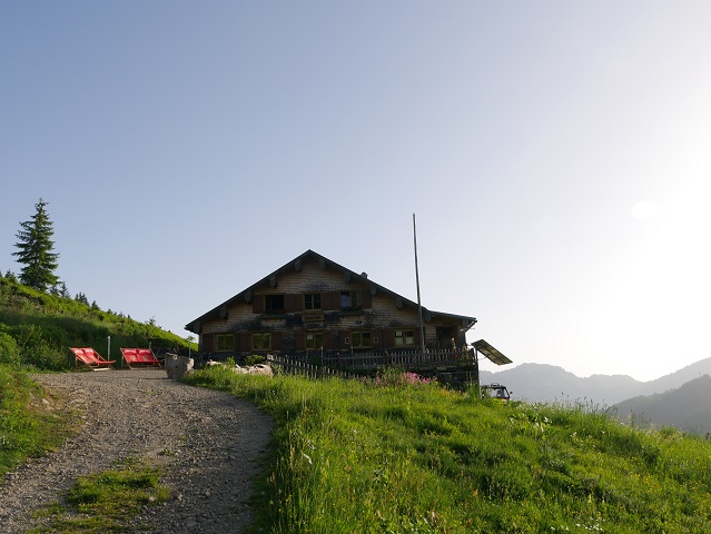 die Burgl-Hütte bei Balderschwang