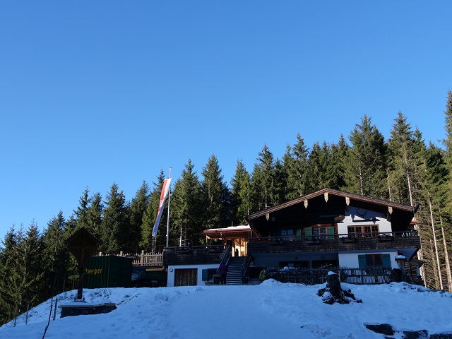 die Rohrkopfhütte am Tegelberg