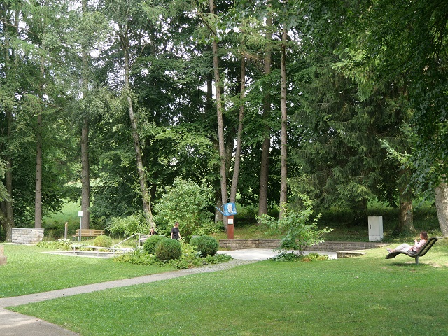 im Kurpark Bad Grönenbach