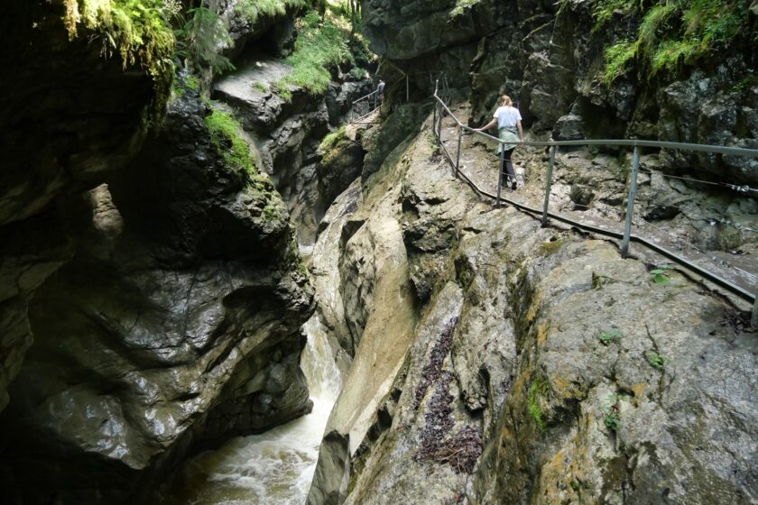 in der Starzlachklamm am Grünten