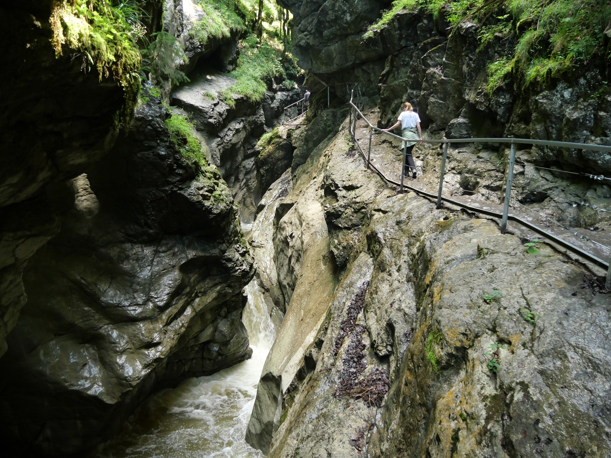 in der Starzlachklamm am Grünten